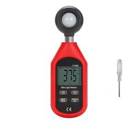 Light Meter, Light Meter 200,000 LUX Digital Luxmeter Luminance Lux Fc Test Max Min Illuminometers Photometer(383BT)
