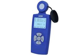 Light Meter, LS330 Spectral Illuminance Meter Luxometer Light Meter Digital CCT UVI CRI Ra Lx FC Flicker Frequency