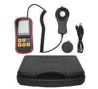 Light Meter, Split Digital Illuminance Meter, 200,000LX Range - High Precision Temperature & Illuminance, Dual LCD Display, Ideal for Professional & Home Use