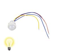 Light Motion Sensor Control, Advanced Motion Activated Bathroom Garage Light Button, Move Sensing Controller, Stylish Indoor Outdoor Accessories for Home