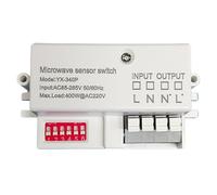 Light Motion Sensor Control - High Sensitivity Advanced Bathroom Garage Light Button,Stylish Indoor & Outdoor Move Sensing Controller for Living Room, Home