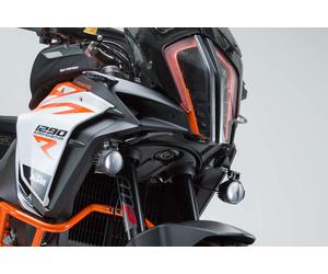 Light mountsBlack. KTM 1290 Super Adventure S / R (16-20).