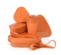 Light My Fire Camping Mess Kit - Picnic Set 8 Pcs - Mealkit Bio - Camp Mess Kit - Reusable Camping Plates and Bowls Set - BPA Free - Microwave & Dishwasher Safe Camping Kit - Camping Picnic Set