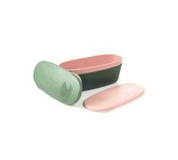Light My Fire SnapBox Oval 2-Pack - Sandy Green/Dusty Pink