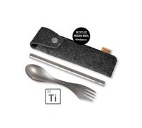 Light My Fire Spork´n Straw Kit Titanium