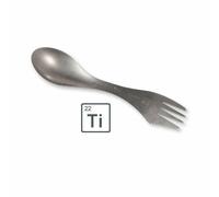 Light My Fire Spork Titanium Silver Titanium Multitool 19 g
