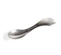 Light My Fire Sporks Stainless Steel Grade 304, 3-in-1 Unbreakable Camping Cutlery Knife Fork Spoon Set for 1, Travel Cutlery Set, Camping Accessories Survival Equipment, Gifts for Scouts Metal Spork