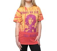 Light My Fire Tie Dye T-Shirt The Doors Orange XXL