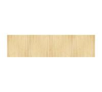 (light natural, 100 x 400 cm) vidaXL Rug Floor Mat Area Rug Hallway Mat Carpet Runner Square Nature Bamboo