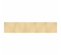 (light natural, 100 x 500 cm) vidaXL Rug Floor Mat Area Rug Hallway Mat Carpet Runner Square Nature Bamboo