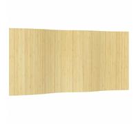 vidaXL Room Divider Light Natural 165x400 cm Bamboo