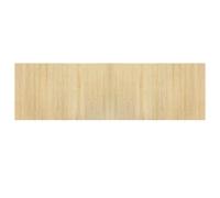 (light natural, 60 x 200 cm) vidaXL Rug Floor Mat Area Rug Hallway Mat Carpet Runner Square Nature Bamboo