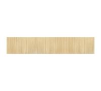 (light natural, 60 x 300 cm) vidaXL Rug Floor Mat Area Rug Hallway Mat Carpet Runner Square Nature Bamboo