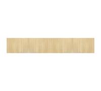 (light natural, 70 x 400 cm) vidaXL Rug Floor Mat Area Rug Hallway Mat Carpet Runner Square Nature Bamboo