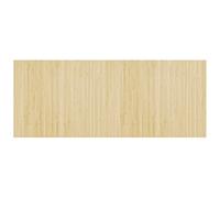vidaXL Bamboo Area Rug 80x200 cm - Rectangular Light Nature Beige, Anti-Slip Backing, Easy-Tidy, Durable Floor Covering for Home Décor, Living Room, Bedroom