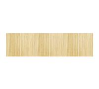 (light natural, 80 x 300 cm) vidaXL Rug Floor Mat Area Rug Hallway Mat Carpet Runner Square Nature Bamboo