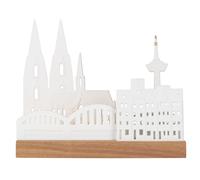 Light object city silhouette Cologne wheels