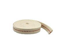 Light of Mine - 1/2" Inch 6' Foot, 100% Cotton Flat Wick for Paraffin Oil, Kerosene Based Lanterns, and Oil Lamps with Genuine Red Stitch (1/2" - 6' Roll)