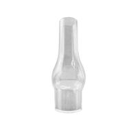 Light of Mine: 1.25" X 4.25" Oil Lamp Replacement Chimney - Clear Smooth Top Borosilicate Chimney for Japanese Burners (1 1/4" x 4 1/2")