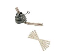 Light of Mine - Dietz #76 Original Oil Lantern Replacement Kit Including Burner and 100% Cotton 1/2" Wick Strips (Original)