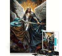 Light of The Heavens Jigsaw Puzzles for Adults 1000 Pieces Leisure Game Nice Thick Fun Activity (38x26cm)