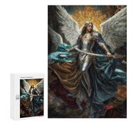 Light of The Heavens: Winter Activity Gift, 300 PCS Displayable Picture Puzzle, for Mindful Indoor Entertainment