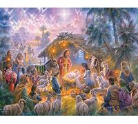 Light of the World Advent Calendar with Nativity Story by Vermont Christmas Company
