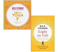 Light on Yoga, Light on Life 2 Books Collection Set by B.K.S. Iyengar