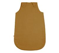 Light Organic Cotton Muslin Baby Sleeping Bag Gold S024 6/24 months