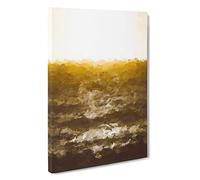 Light Over the Ocean Canvas Print | Gallery Wrapped 30mm Frame Wall Art | 30x20 inches | Ready to Hang | Coastal Seascape Picture | Living Room Bedroom Lounge Office