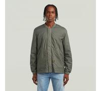 Light Padded Quilted Jacket - Grey - Men XS