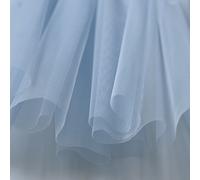 Light Pastel Blue Soft Tulle Veiling Fabric 150cm Wide - Sold by The metre