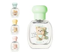 Light Perfume | 25ml Bear Shape Transparent Floral Perfume with Fruity Floral Scent - Long Lasting Perfume Oil Fragrance, for Day Wear Goowafur