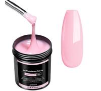 Light Pink Builder Nail Gel - 150g Hard Gel for Nails Large Capacity Strengthen for Extending & Broken Nails Repair Strengthen for Nail Art Manicure