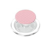 Light Pink Butter Yellow Tiny Polka Dot Cute Aesthetic PopSockets PopGrip for MagSafe