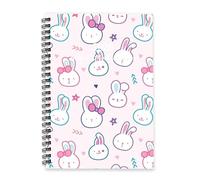 Light Pink Cute Rabbit 2026 Notebook A5 To Do List Notebook Diary Journals for Women 2026 Journal Diary for Project Week To View Monthly Year Planner with Dotted Line Note Page Slim