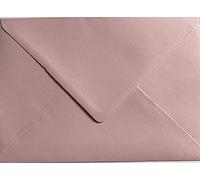Light Pink Envelopes (100gsm) Perfect for Christmas Cards, Greeting Cards, Wedding Invitations, Gift vouchers, Crafts and More (52, 5” x 7” (133mm x 183mm))