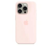 (Light Pink, For iPhone 16 Pro) Apple Magsafe Liquid Silicone Case For iPhone 16 15 Pro Max 16 Plus Cases Wireless Charging Drop Protect Magnetic Funda