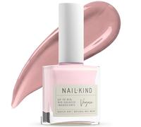 Light Pink Nail Polish Rosy Giggles 8ml Vegan Nail Varnish - Quick Drying Long Lasting Chip Resistant Manicure, Low Chemical Formula, PETA & Halal Certified, High Shine Finish, NailKind