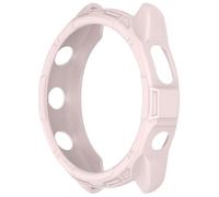 (Light pink) Shockproof Bumper-case Cover Sleeve For Garmin-forerunner 965 Screen Protector
