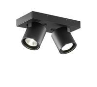 Light-Point Focus Mini 2 wall and ceiling lamp Black, 2700 kelvin