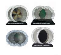 Light Polarization Demonstration Kit with Clear Scale for Effective Educational Experience (color)