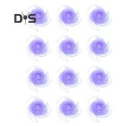 (light purple, 60 cm 12pcs) 12 Pcs Dance Scarves for Kids Square Juggling Scarf for Babies Toddlers Children Music Rhythm Movement Accessories for Magic Tricks Performance