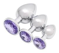 Light Purple Circular Rhinestone Hip Trainer in Three Sizes, Home Hip Training Set