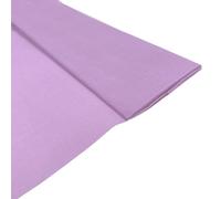 Light Purple Crepe Paper Sheet 50cm x 2m 17GSM 35% Stretch Craft Paper