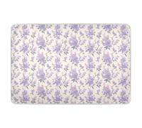 Light Purple Lilac Flowers Extra Large Resuable Potty Training Pee Pad Highly Absorbent Mattress Pad Non-Slip Pad Liner for Baby Boys Girls 52" L x 34" W