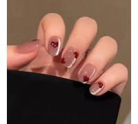 Light Rain 3D Gel Nail Art Manicurist Design Handmade Nail Art UV Coated