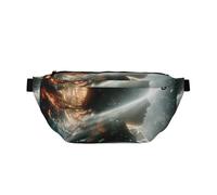 Light Realm Crossbody Waist Pack â€“ Large Capacity Lightweight Sling for Outdoor Sport, Travel, Shopping