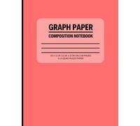 Light Red Graph Paper Composition Notebook 5 squares per inch: Grid Paper Notebook for Math and Science students, school, high school, and college. ... 100 pages, 8.5x11 inch, 21.59 x 27.94 cm