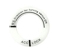 Light Ring for Ignition Trim, Car Motorcycle Luminous Keyhole Car Hole Sticker Ring-Epoxy Decoration